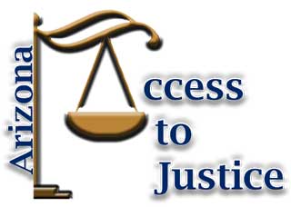 Button to the Arizona Access to Justice page